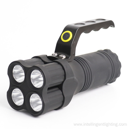 3AA Battery Powered 4 LED Portable Flashlight Lantern